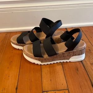 Platform sandal from Target.